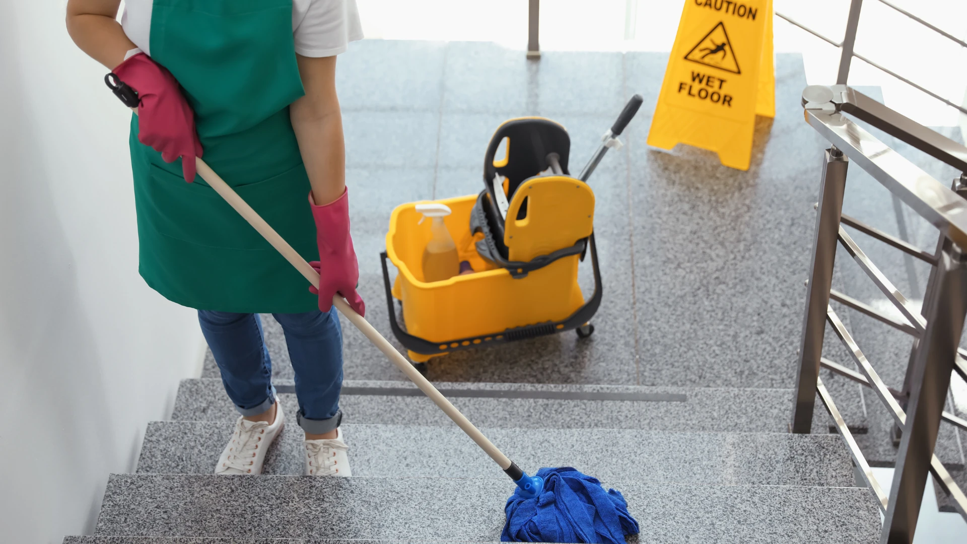 janitorial contract scheduling