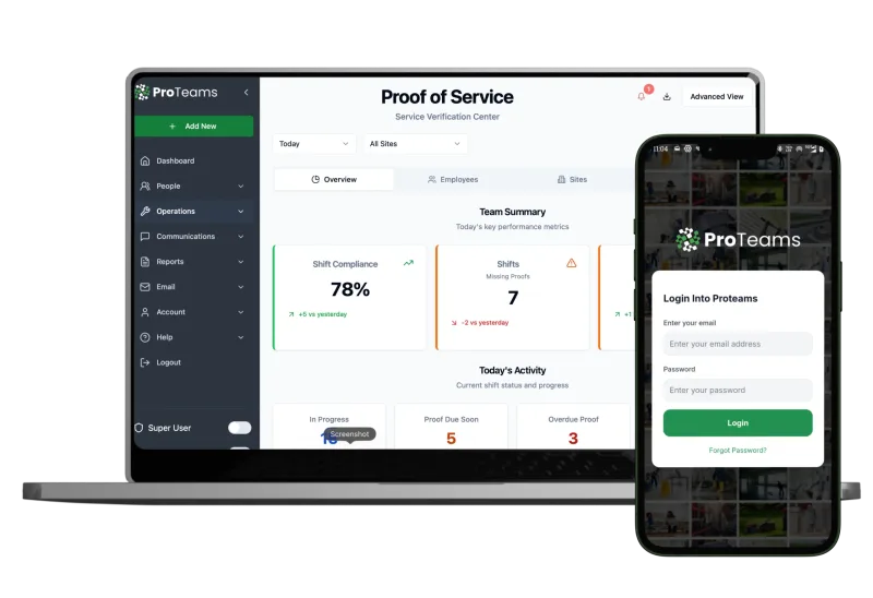 ProTeams Dashboard